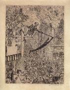 James Ensor Death Pursuing the Human Flock painting